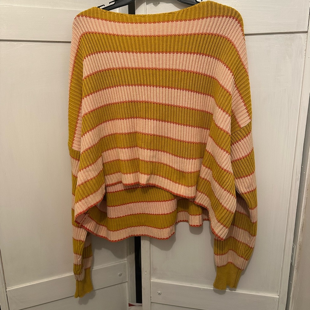 Striped Knit Sweater